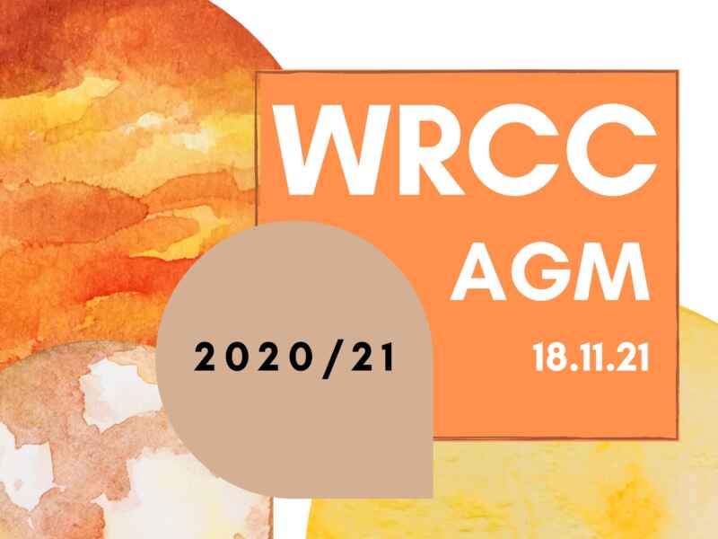 WRCC Annual General Meeting 2021