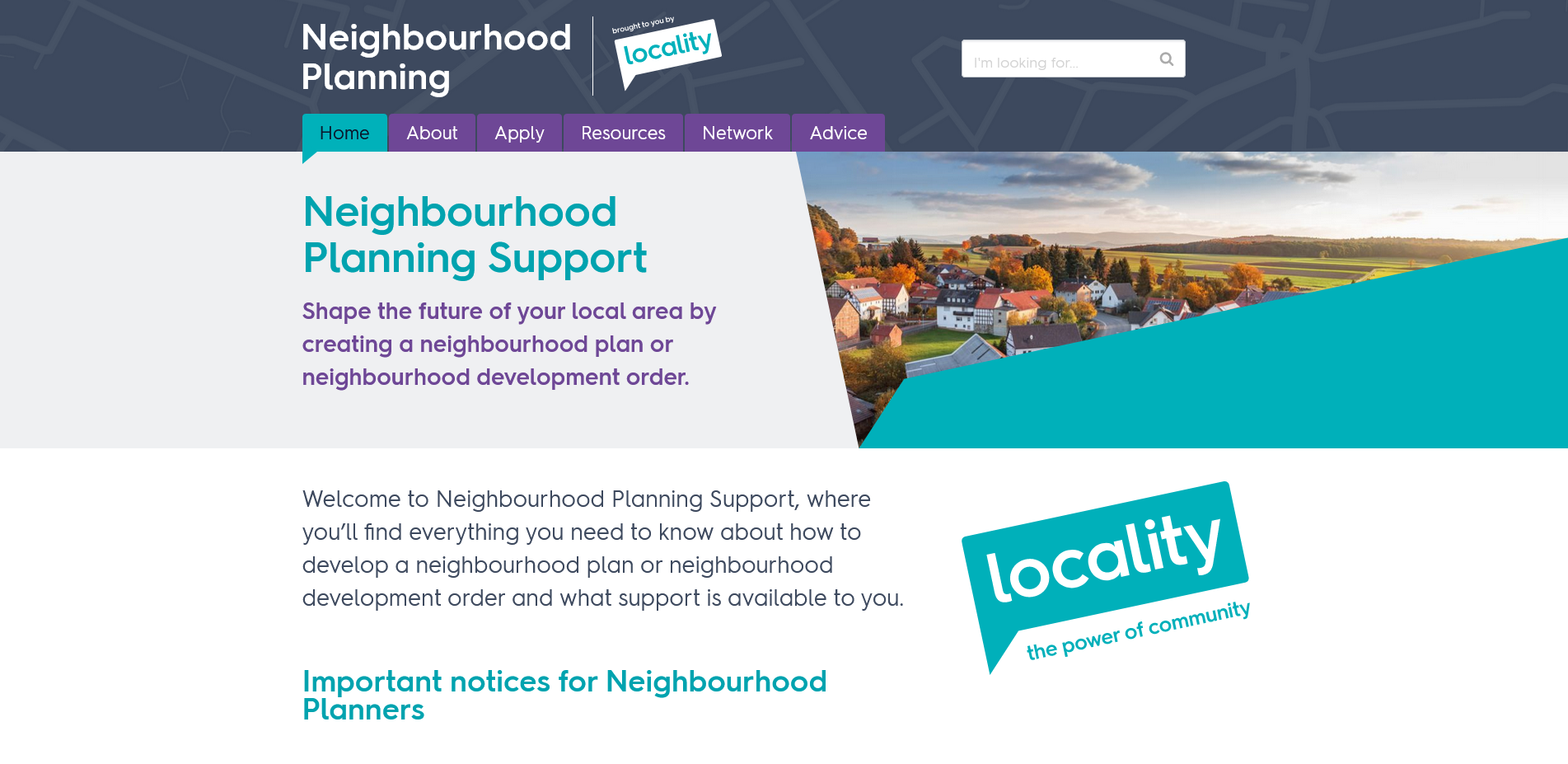 Neighbourhood Planning support programme reopening
