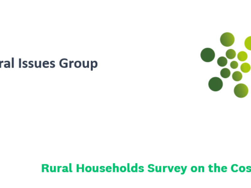 Cost of Living Household Survey – Rural Focus